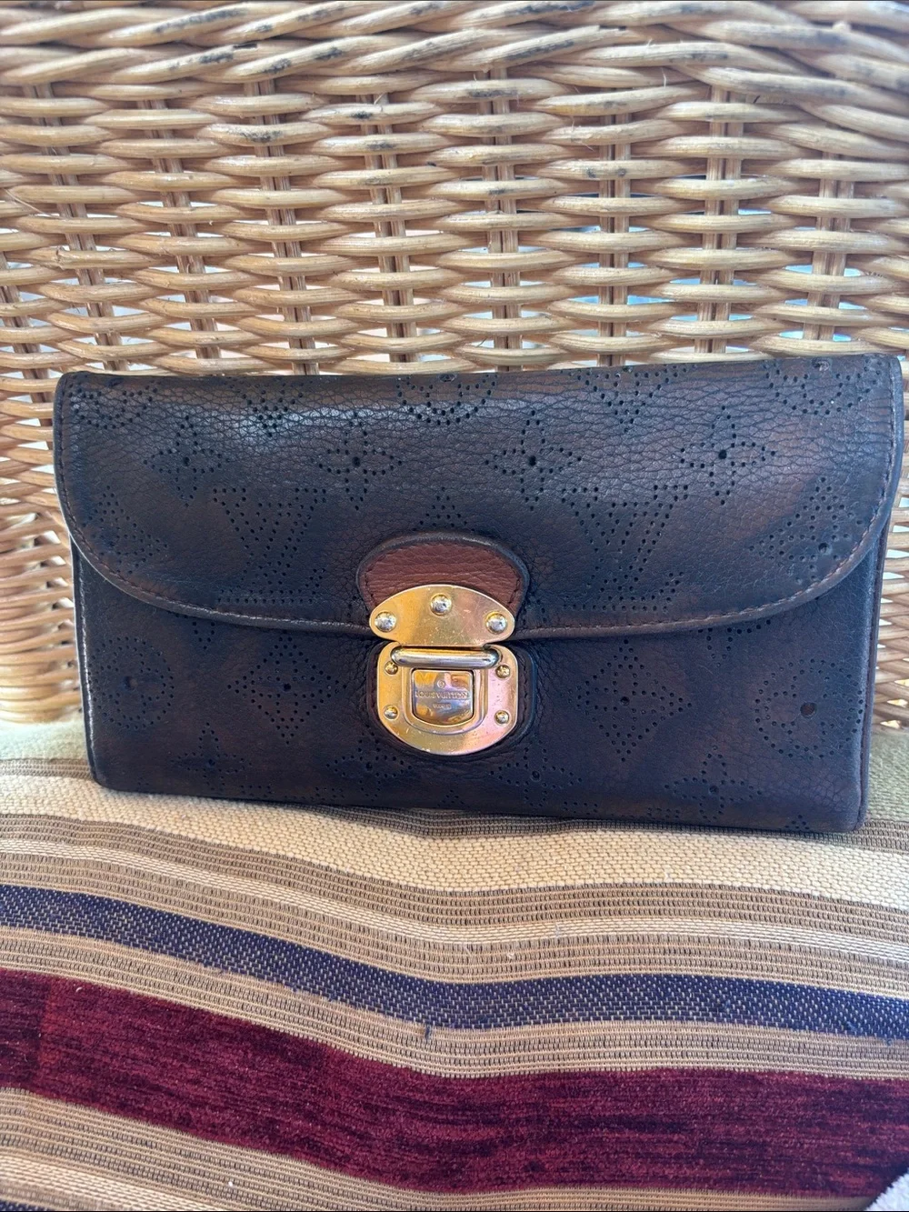 Louis Vuitton Wallet Vintage Portefeuille Amelia